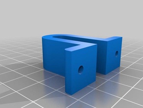 anet a8 soporte halterung 3d de la impresora partes 3d print model - Mito3D