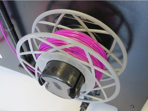 al azar de filamentos cola 53mm husillo 3d la impresora partes filamento impresión muestra soporte 3d print model - Mito3D