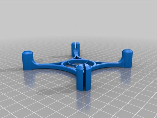 osdrone miniquad robotics minidrone quadcopter 3D print model - Mito3D