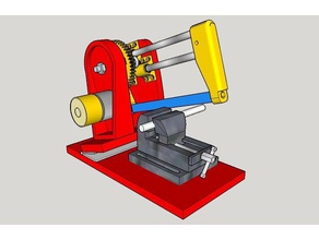 pequena máquina viu as ferramentas serra tico-tico de mesa 3d print model - Mito3D