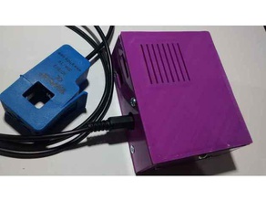 cas de courant alternatif l'enregistreur données le bricolage compteur capteur wemos d1 mini microsd 3d print model - Mito3D