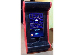 iphone 5 arcade-Standfuß-Ladestation mobile arcade-cabinet Fall iphone-Ständer 3d print model - Mito3D