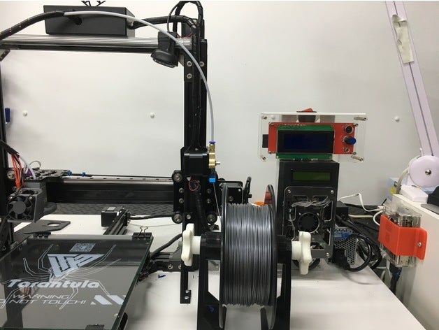 tevo tarantula lcd-mainboard-Abdeckung 3d drucken 3D print model - Mito3D