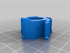 mon personnalisés bobine hub adaptateur 3d de l'imprimante pièces 3d print model - Mito3D