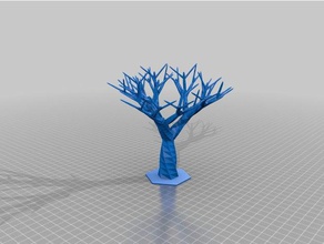 my customized tree 5 models 3d print model - Mito3D