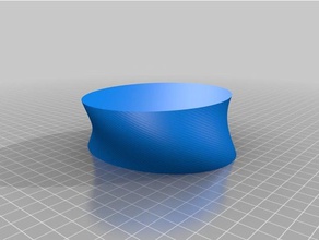 meine angepasste Sterne ellispe polygon-Stift vase Blumentopf Schöpfer Dekor 3d print model - Mito3D