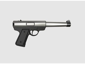 tabanca sahne silah ruger 3d print model - Mito3D