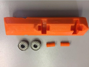 fillament holder 3d printer accessories parts 608zz filament spool 3d print model - Mito3D