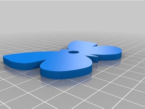 mariposa de aves peces rana agujeros 3d la impresión los animales 3d print model - Mito3D