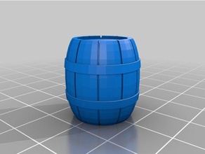 gemara quest piece barrel other 3d print model - Mito3D