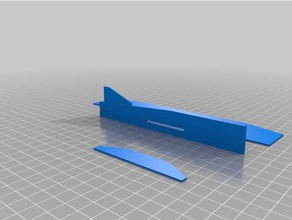 basic glider toys games 3d print model - Mito3D