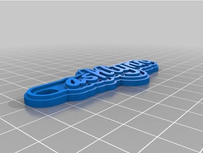 heather keychains customized 3d print model - Mito3D