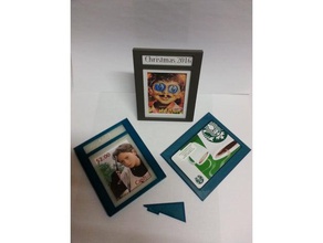 tarjeta de regalo cuadro titular del marco la foto otros las tarjetas don vacaciones 3d print model - Mito3D