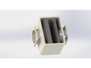 imprimante boîte de filtre à air 3d accessoires abs 3d print model - Mito3D