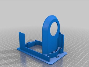 bassa tensione bracketbox ent knockout l'elettronica il cablaggio conduit piastra di montaggio a parete 3d print model - Mito3D