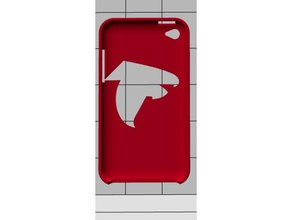 ipod touch 4 falcões caso móveis de telefone atlanta falcons time futebol 3d print model - Mito3D