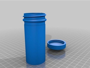 meine angepasste sksbottle Container 3d print model - Mito3D