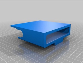 apple tv 3 holder mounting case computer 3d print model - Mito3D