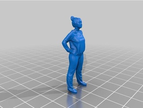 nahal 3d scan people scanner person 3d print model - Mito3D