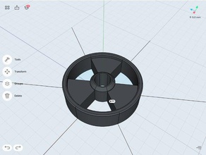 45 rpm adapter nuclear style replacement parts music 3d print model - Mito3D