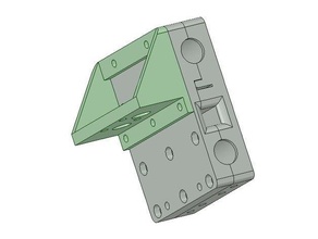 e3d chimera cyclops mount prusa i3 x-axis carriage upgrade printer parts x-carriage 3d print model - Mito3D