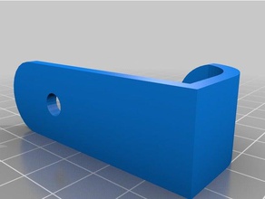 giysi kanca banyo kleiderhaken duvar duvara monte 3d print model - Mito3D