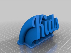 los niños de la oficina personalizado 3d print model - Mito3D