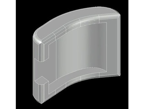 aluminium-Licht cap office led 3d print model - Mito3D