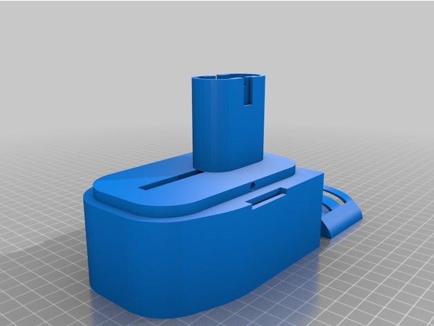 cheap drill battery pack machine tools 18650 einhell topcraft 3D print model - Mito3D