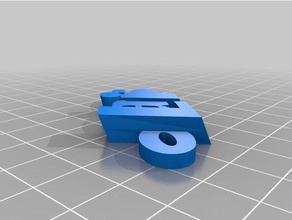 keyring lais organization customized 3d print model - Mito3D