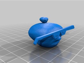 kafa remix heykeller 3d print model - Mito3D