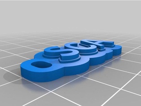 sca porte clefs keychains customized 3d print model - Mito3D