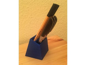 Bleistift-Halter Kunst tools bleistifft Halfter stift stiftehalter stifthalter 3d print model - Mito3D