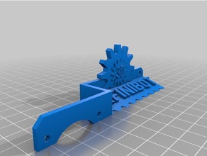 afinibot a5 blower fan mount 3d printer parts 3d print model - Mito3D