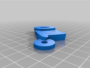 tito Schlüsselanhänger angepasst 3d print model - Mito3D