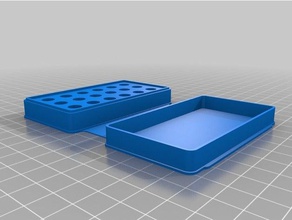 customized nozzle case 18 pc 3d printing 3d print model - Mito3D