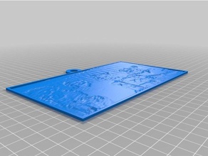 de la familia 2d art personalizado 3d print model - Mito3D