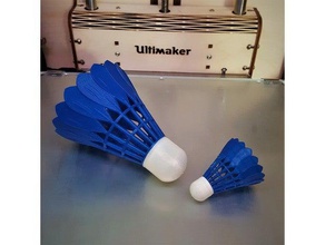 badminton birdie sport all'aperto 3d print model - Mito3D