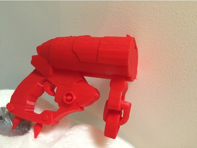 roadhogs ferraille arme à feu accessoires de jeu cosplay armes overwatch road hog 3D print model - Mito3D
