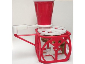 record player red solo cup edition audio remixchallenge vinyl 3d print model - Mito3D