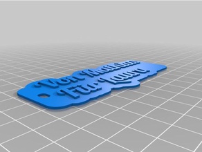 von mathias f&uumlr alexander keychains customized 3d print model - Mito3D