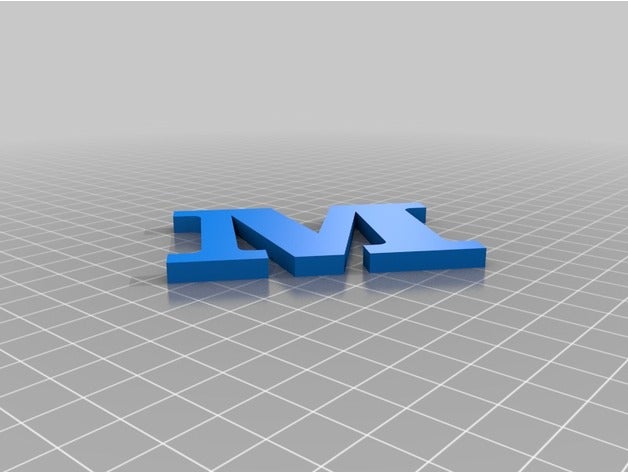 m sculptures customized 3D print model - Mito3D