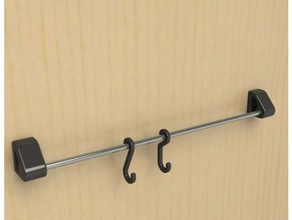 wardrobe universal belt hanger organization 3d print model - Mito3D