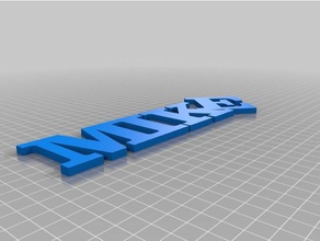 mike Skulpturen angepasst 3d print model - Mito3D