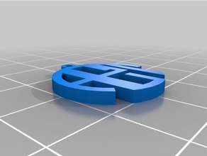 il mio personalizzata monogram pendant aet gioielli 3d print model - Mito3D
