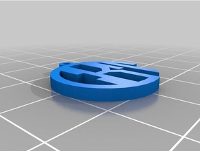 özel monogram kolye cbt benim takı 3d print model - Mito3D