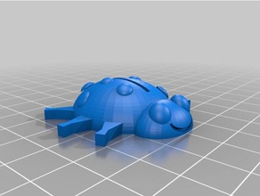 basit uğurböceği hayvanlar 3d print model - Mito3D
