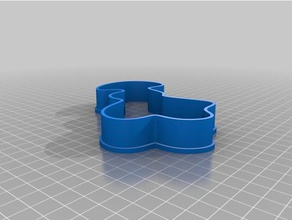 mary poppins cookie cutter food drink 3d print model - Mito3D