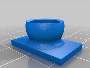 personnalisable douille à bille plaque de montage remix 3d l'impression boule rotule pièces 3d print model - Mito3D