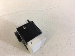 hohe Kapazitäts-Batterie-Halter für xiaomi yi-Unterstützung batterie haute konden&eacute Gießen yi sport im freien 3d print model - Mito3D